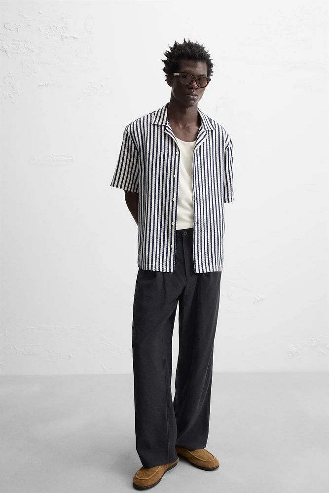 GEOMETRIC JACQUARD SHIRT