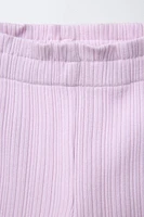 PANTALON FLARE À BANDE LATÉRALE AVEC LAÇAGE