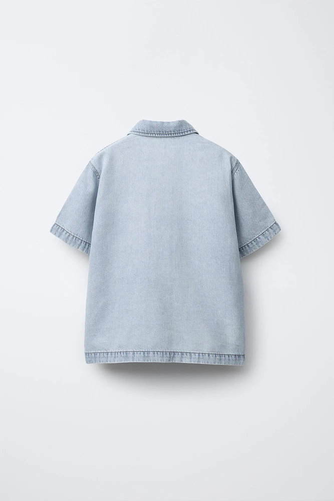 CHEMISE DENIM FLUIDE
