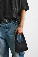 MESH CROSSBODY BAG