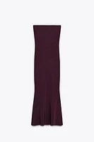 STRAPPY BACK BANDEAU DRESS