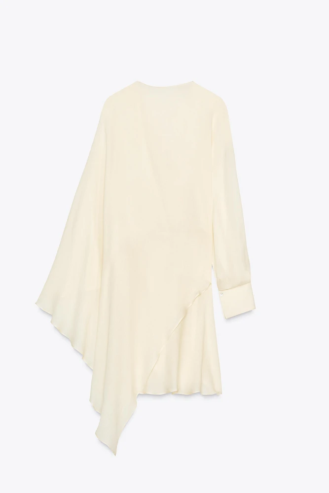 CHEMISE CAPE À NŒUD ZW COLLECTION