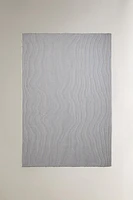 STRIPED COTTON BLANKET