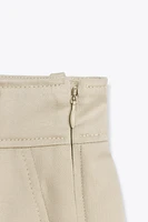 PLEATED BERMUDA SHORTS ZW COLLECTION