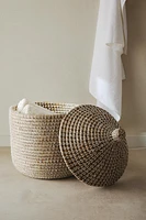 ROUND BASKET WITH LID
