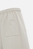 PANTALON DE JOGGING COUPE LARGE TECHNIQUE