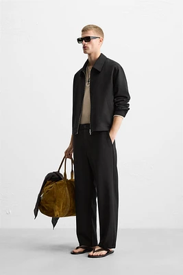 REGULAR FIT ZIPPER JACKET