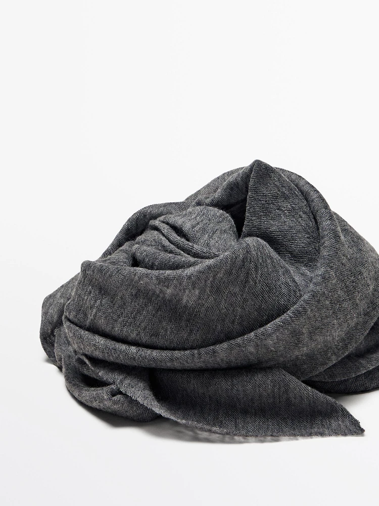 Foulard 100 % cachemire