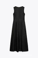 ROBE MIDI EN LIN