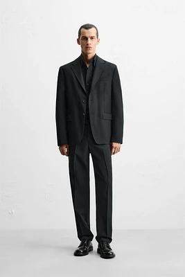 PANTALON DE COSTUME 100 % LAINE