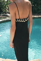 ROBE À BRETELLES FANTAISIE