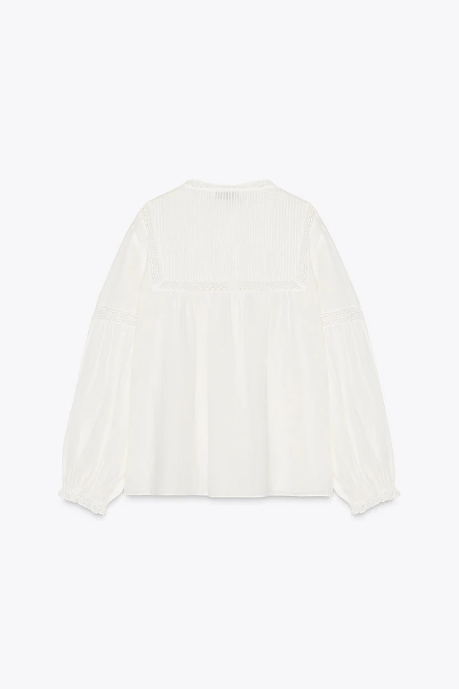 CHEMISE ROMANTIQUE EN RAMIE ZW COLLECTION