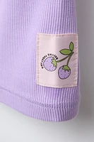 FRUIT PRINT T-SHIRT AND BIKER LEGGINGS SET