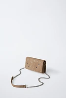 EYELET CROSSBODY BAG
