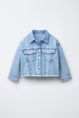 SURCHEMISE EN DENIM À LACETS