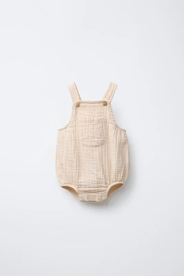 PLAIN TEXTURED ROMPER