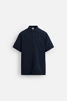 CHEMISE COTON - LIN
