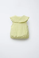 CHEMISE À CARREAUX COLS