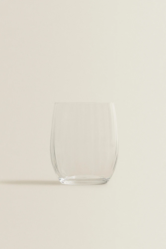 VERRE BOHEMIA CRYSTAL LIGNES