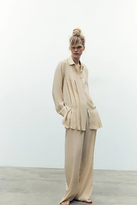 CHEMISE VISCOSE 100 % PLIS