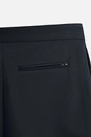 BERMUDA REGULAR FIT À LACET