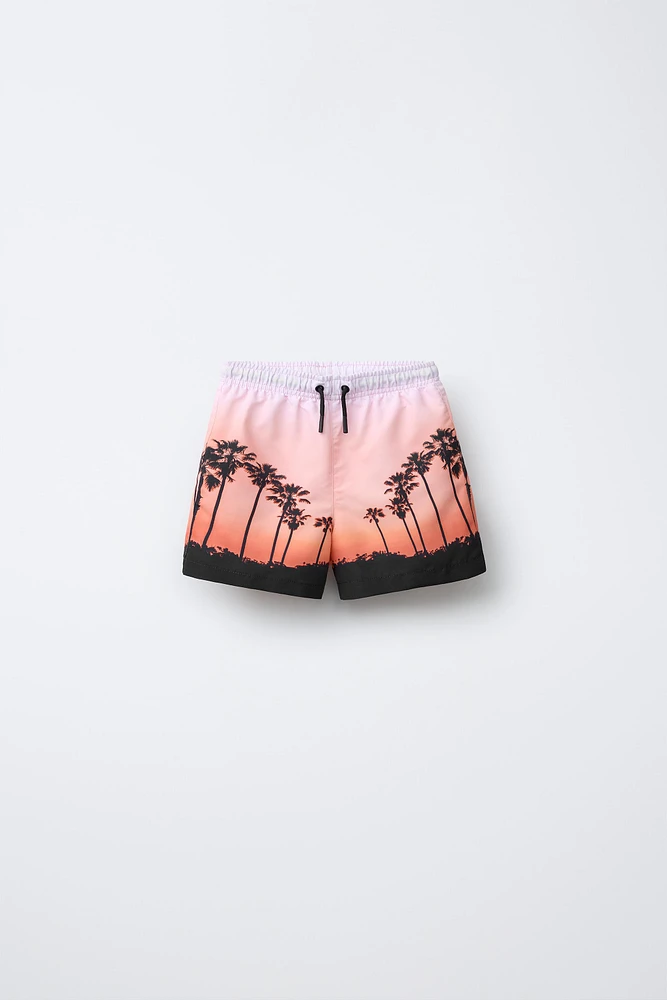 6-14 ANS/ SHORT DE BAIN PHOTO