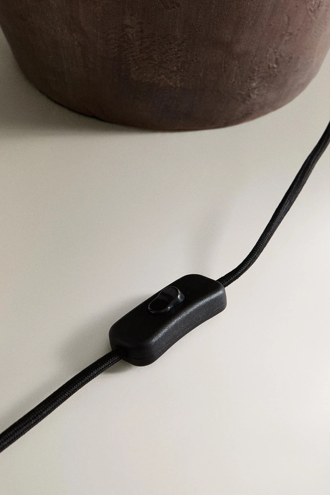 LAMPE DE TABLE BASE CÉRAMIQUE