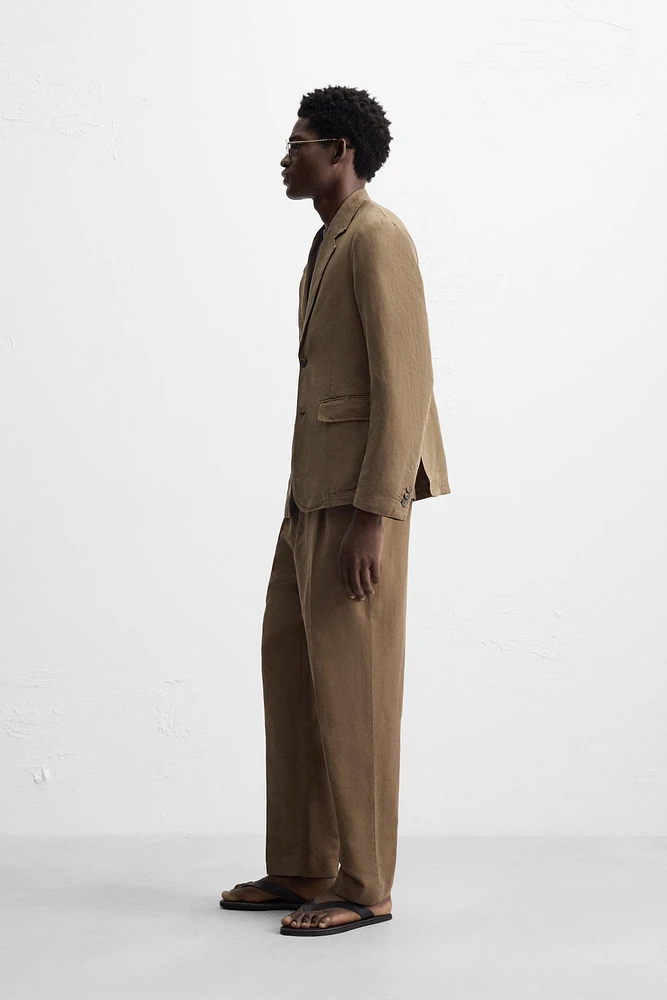 WASHED SUIT PANTS