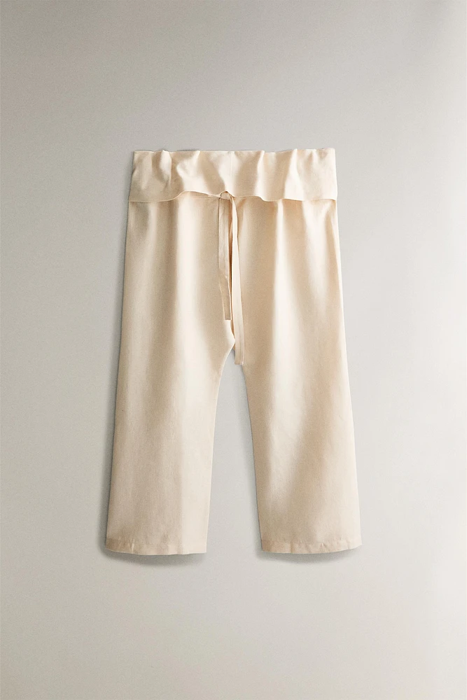 YOGA LINEN PANTS