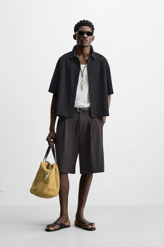 INTERLOCK TEXTURED SHIRT