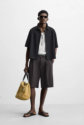 INTERLOCK TEXTURED SHIRT