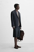 REGULAR FIT TEXTURED BLAZER