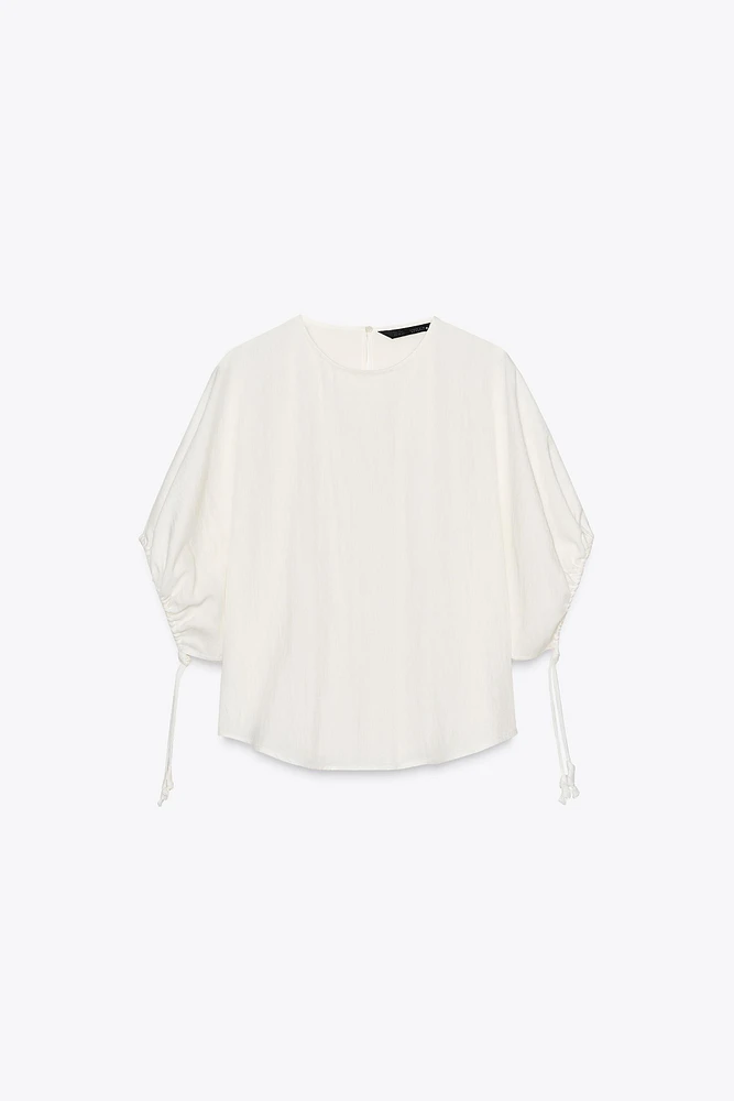 ZW COLLECTION PUFF SLEEVE BLOUSE
