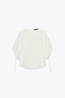 ZW COLLECTION PUFF SLEEVE BLOUSE