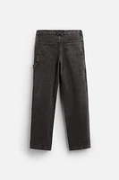 SEAM DETAIL CARPENTER PANTS