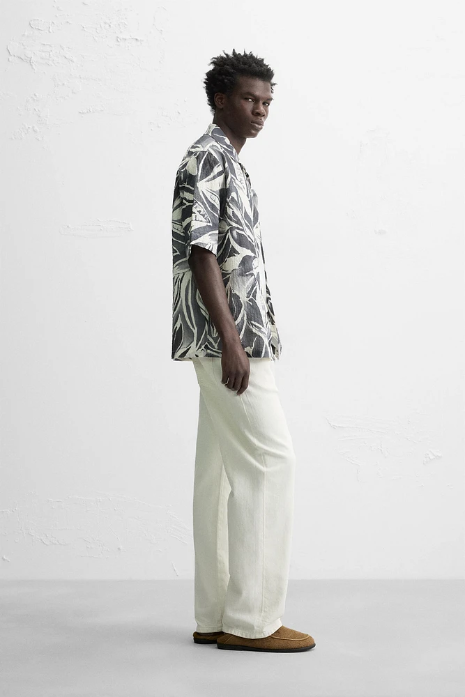 CHEMISE EN SEERSUCKER IMPRIMÉ
