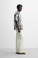 CHEMISE EN SEERSUCKER IMPRIMÉ