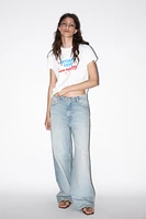 T-SHIRT EFFET DÉLAVÉ HELLO KITTY © 2025 SANRIO
