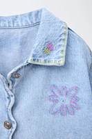 EMBROIDERED DENIM JACKET