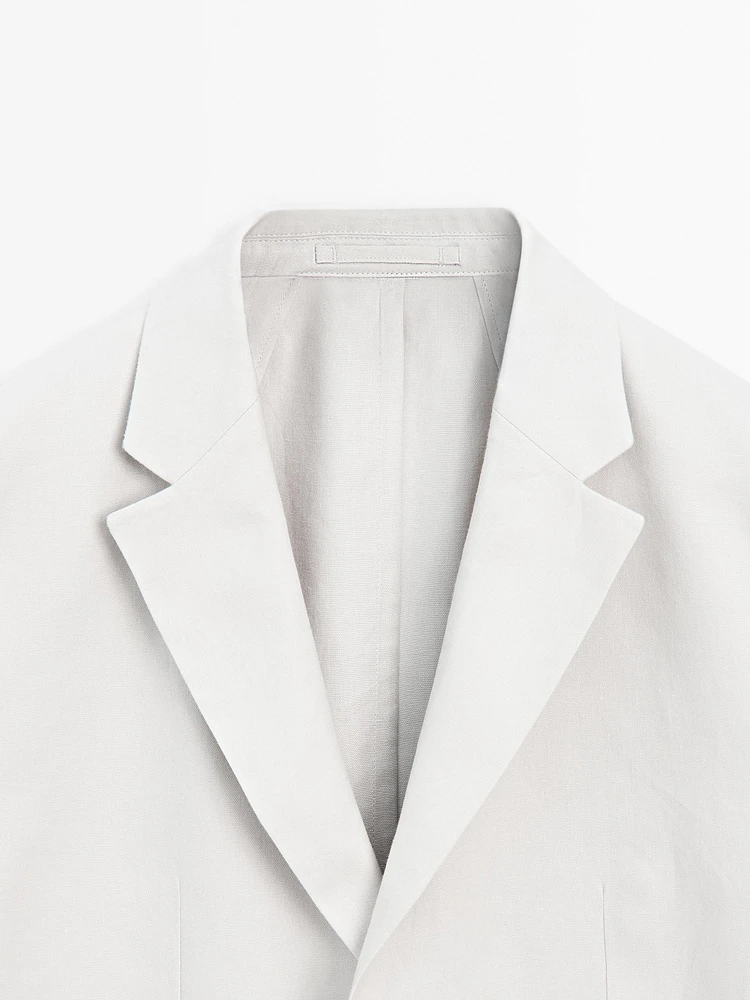Veste de costume 100 % lin