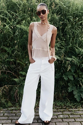 BUTTON CAMISOLE TOP