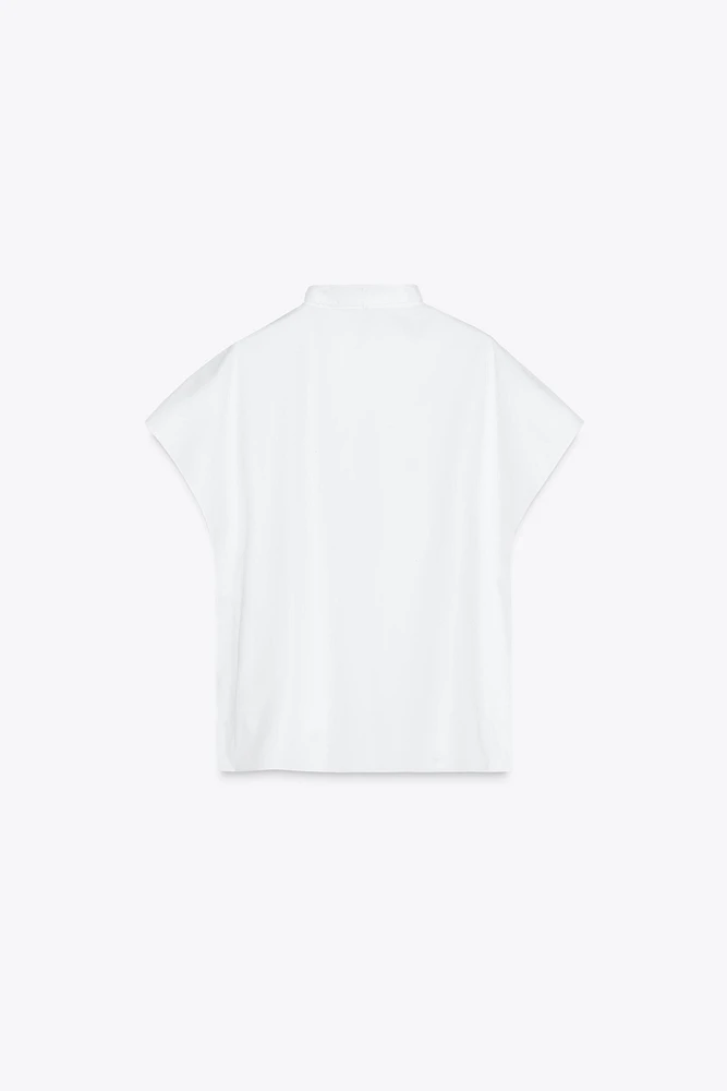 POPLIN SHIRT ZW COLLECTION