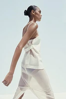TOP AVEC ORGANZA