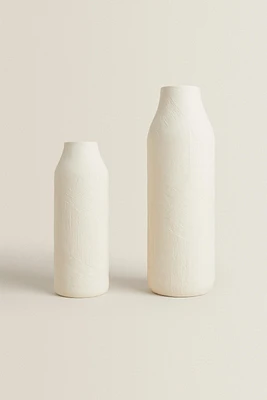 TEXTURED CERAMIC VASE