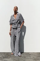 CHEMISE SAFARI AVEC LIN