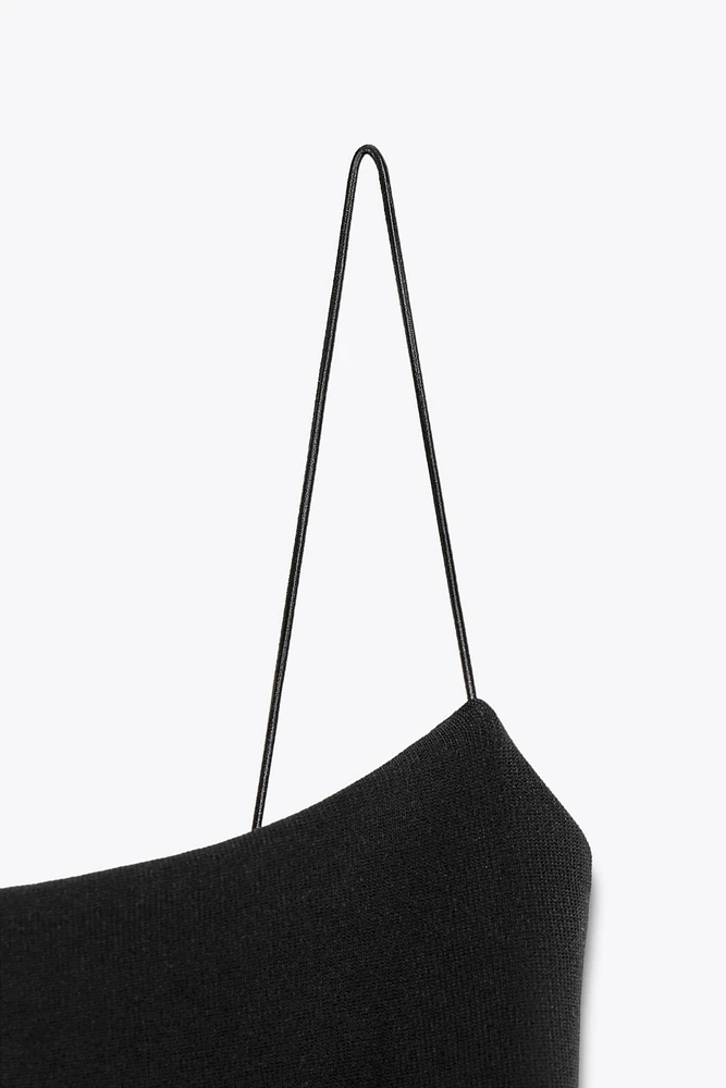 STRETCH MIDI DRESS