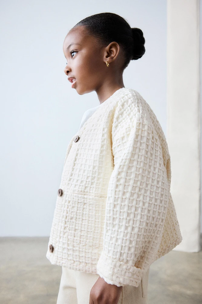WAFFLE JACKET