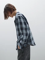 Flowing check shirt