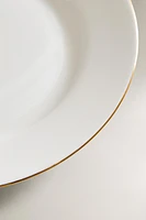 RIMMED BONE CHINA SIDE PLATE