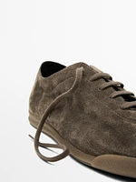 Soft split suede trainers - Limited Edition